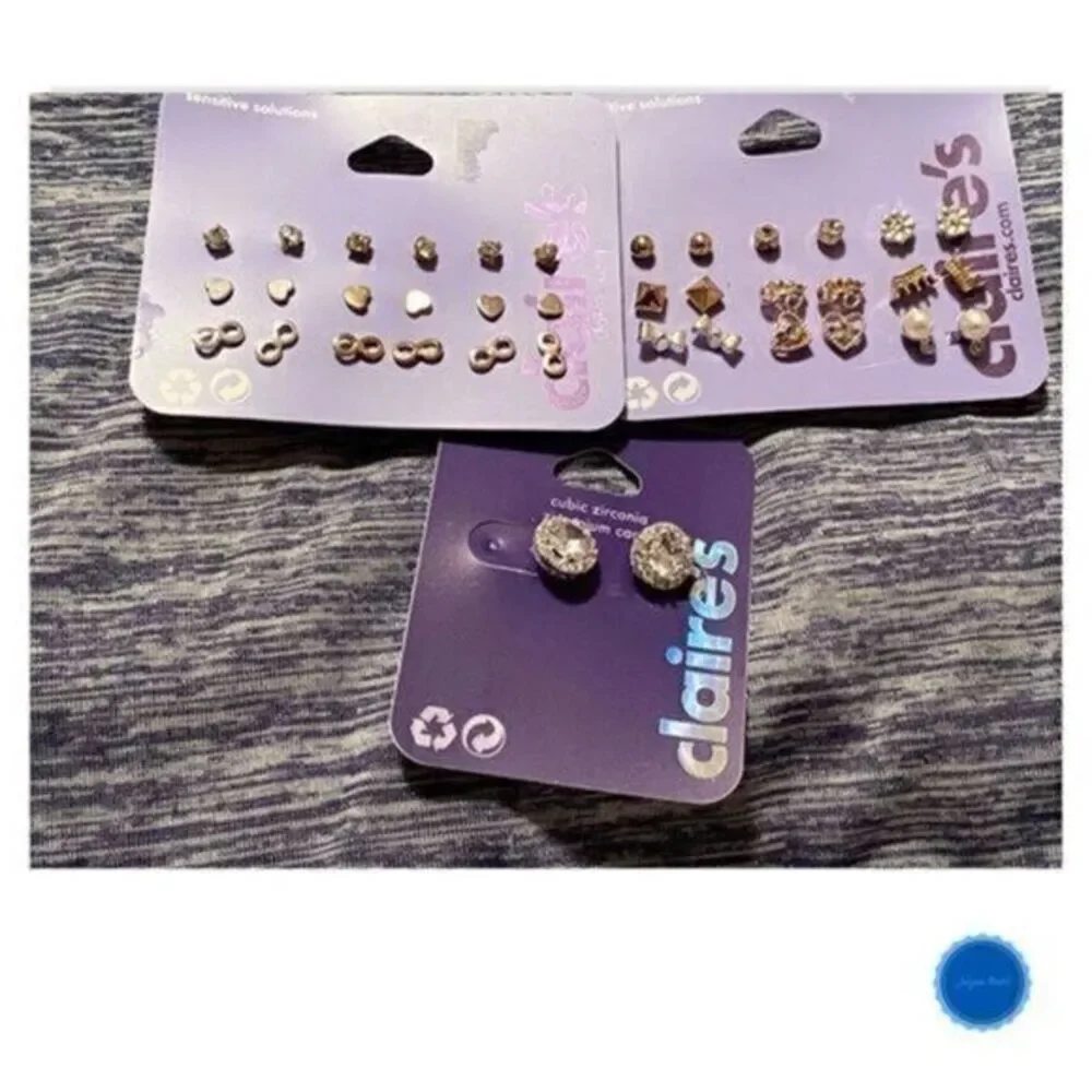 3 Packs of Earrings (Claire’s)